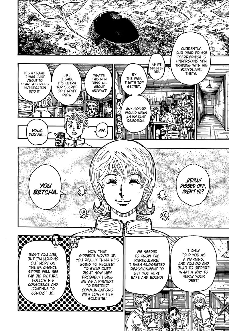 Hunter X Hunter Chapter 394 page 16 - Chapter 394: Hypothesis