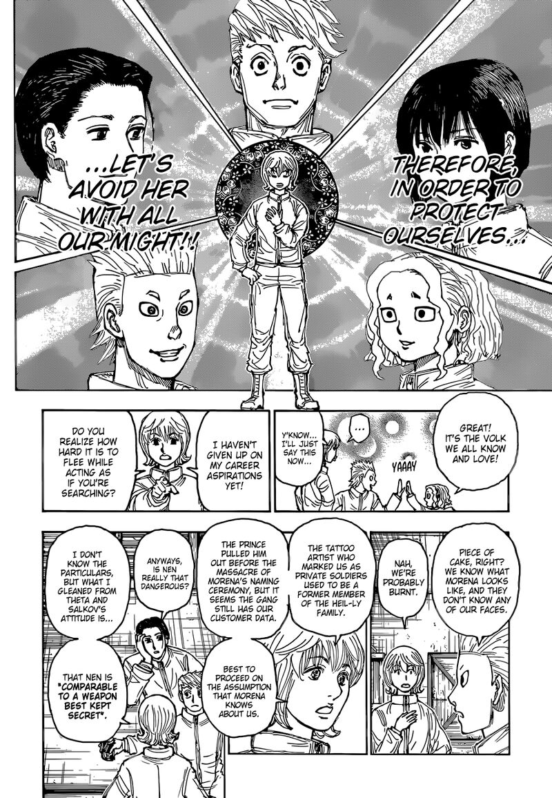Hunter X Hunter Chapter 394 page 18 - Chapter 394: Hypothesis