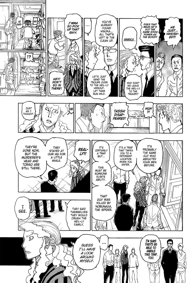 Hunter X Hunter Chapter 394 page 3 - Chapter 394: Hypothesis