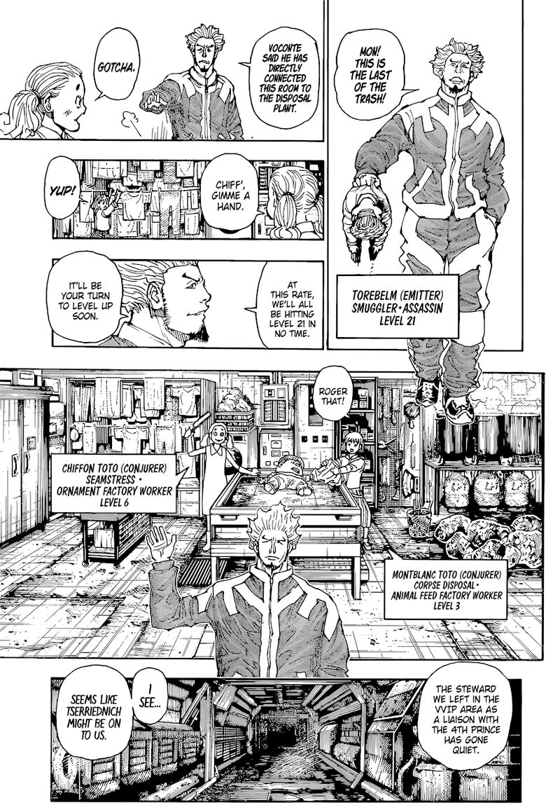 Hunter X Hunter Chapter 394 page 5 - Chapter 394: Hypothesis