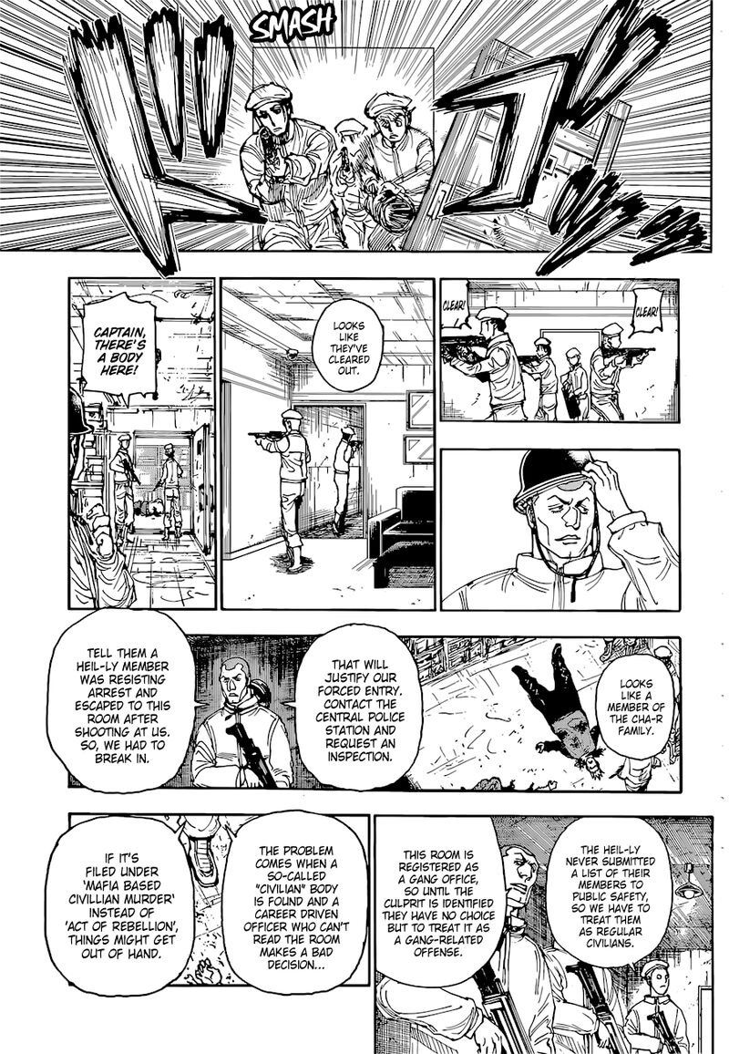 Hunter X Hunter Chapter 394 page 9 - Chapter 394: Hypothesis