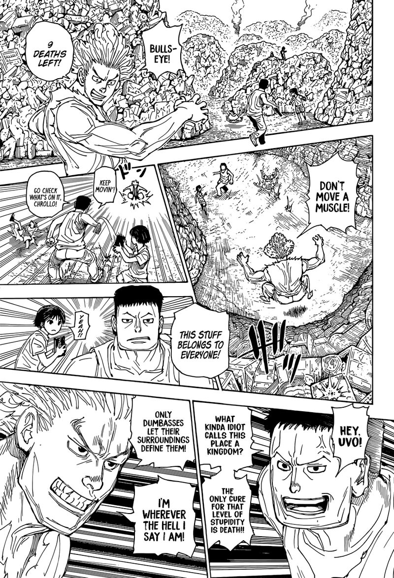 Hunter X Hunter Chapter 395 page 10 - Chapter 395: Founding: Part 1