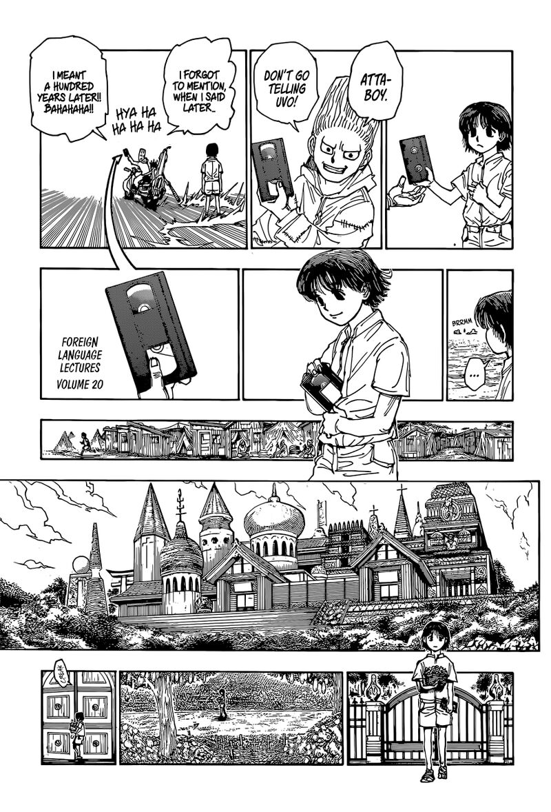Hunter X Hunter Chapter 395 page 12 - Chapter 395: Founding: Part 1