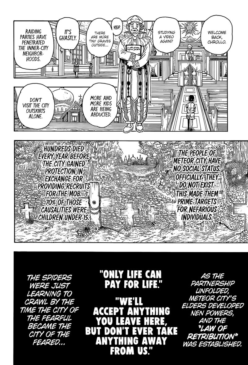 Hunter X Hunter Chapter 395 page 13 - Chapter 395: Founding: Part 1