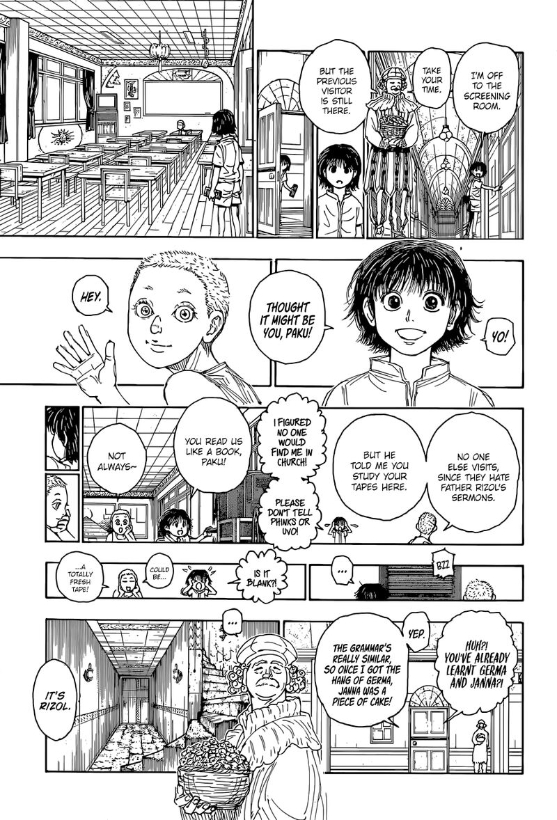 Hunter X Hunter Chapter 395 page 14 - Chapter 395: Founding: Part 1