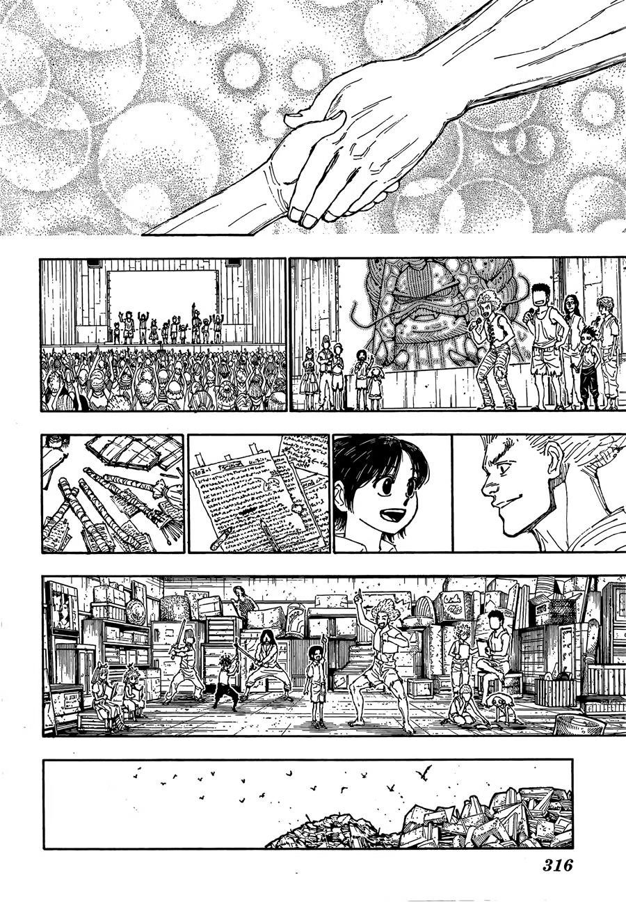 Hunter X Hunter Chapter 396 page 16 - Chapter 396: Founding: Part 2