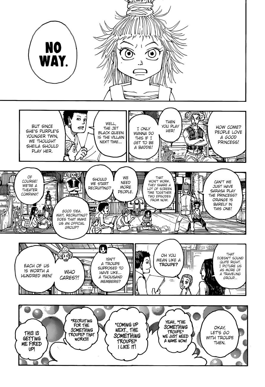Hunter X Hunter Chapter 396 page 17 - Chapter 396: Founding: Part 2