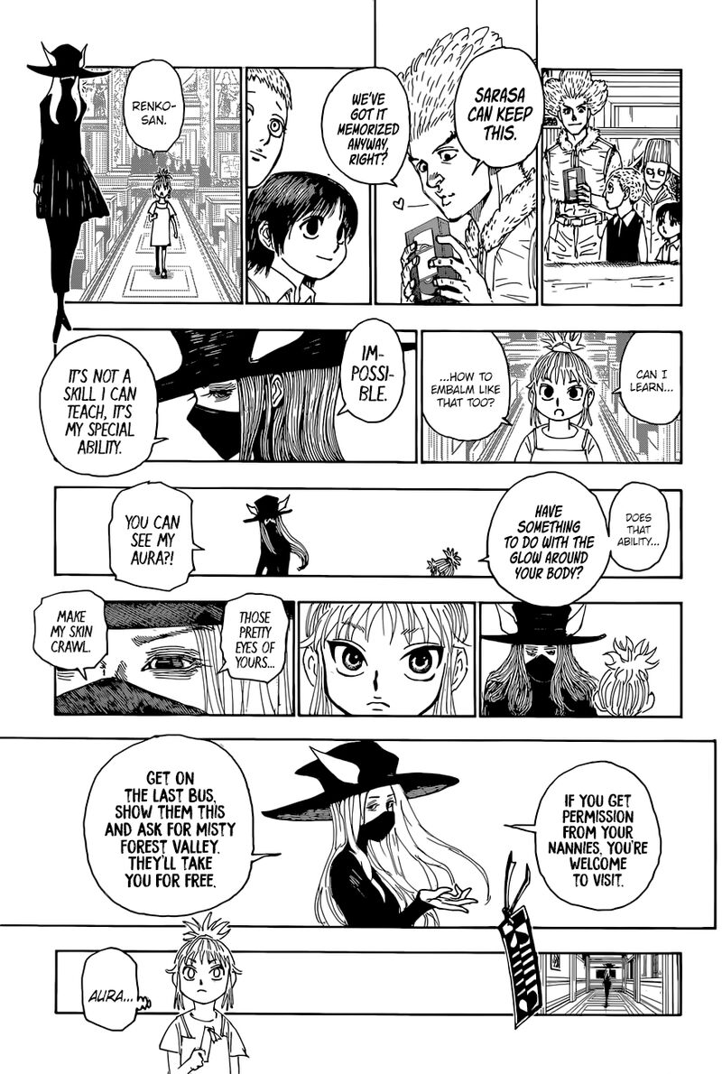 Hunter X Hunter Chapter 397 page 13 - Chapter 397: Founding: Part 3