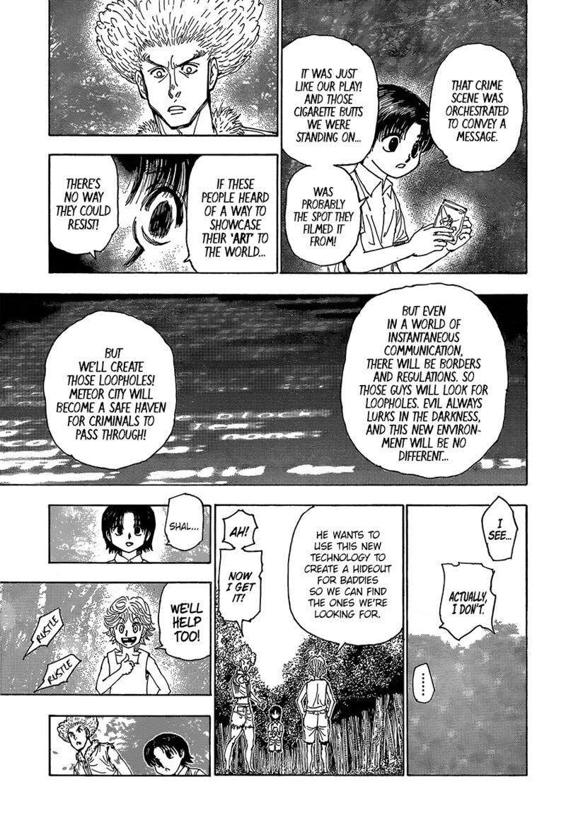 Hunter X Hunter Chapter 397 page 15 - Chapter 397: Founding: Part 3