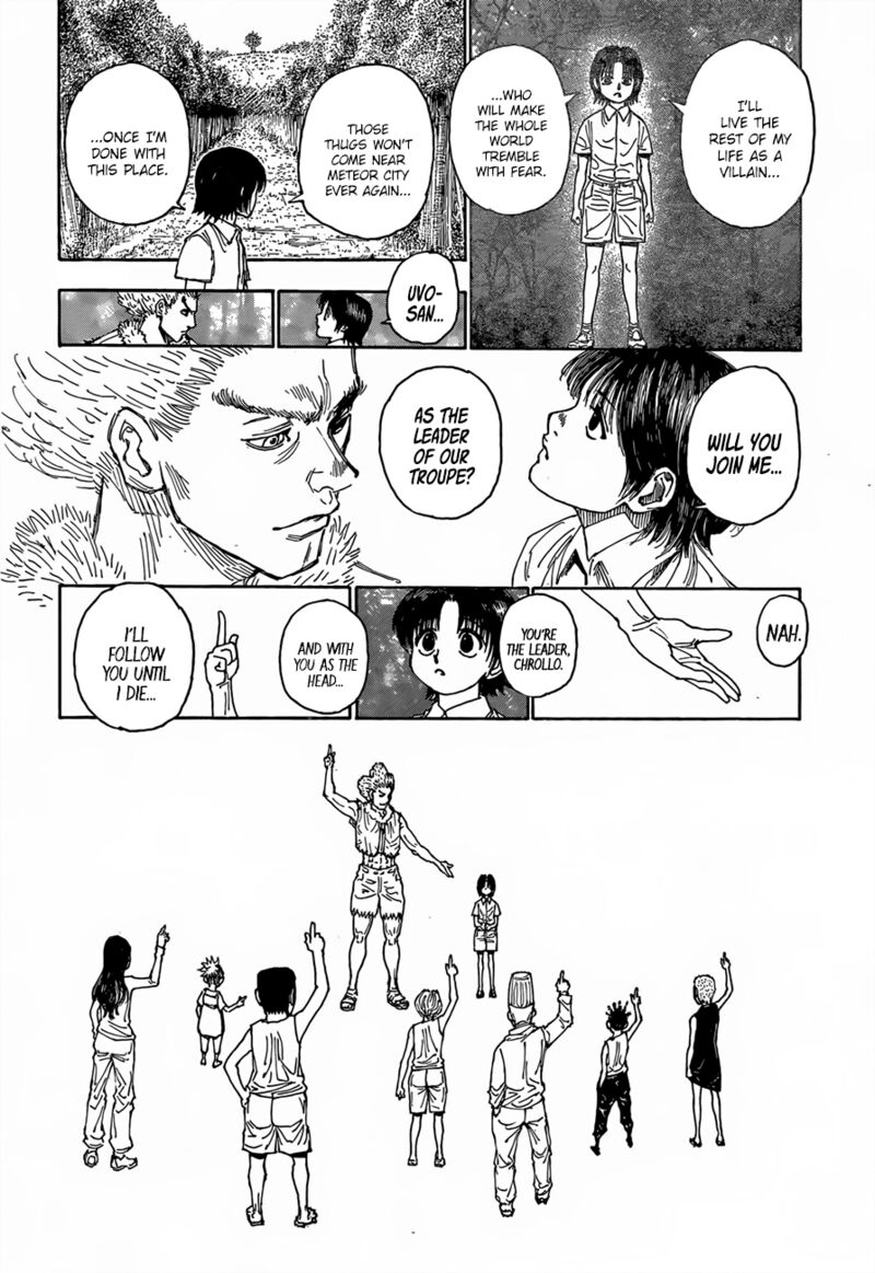 Hunter X Hunter Chapter 397 page 18 - Chapter 397: Founding: Part 3