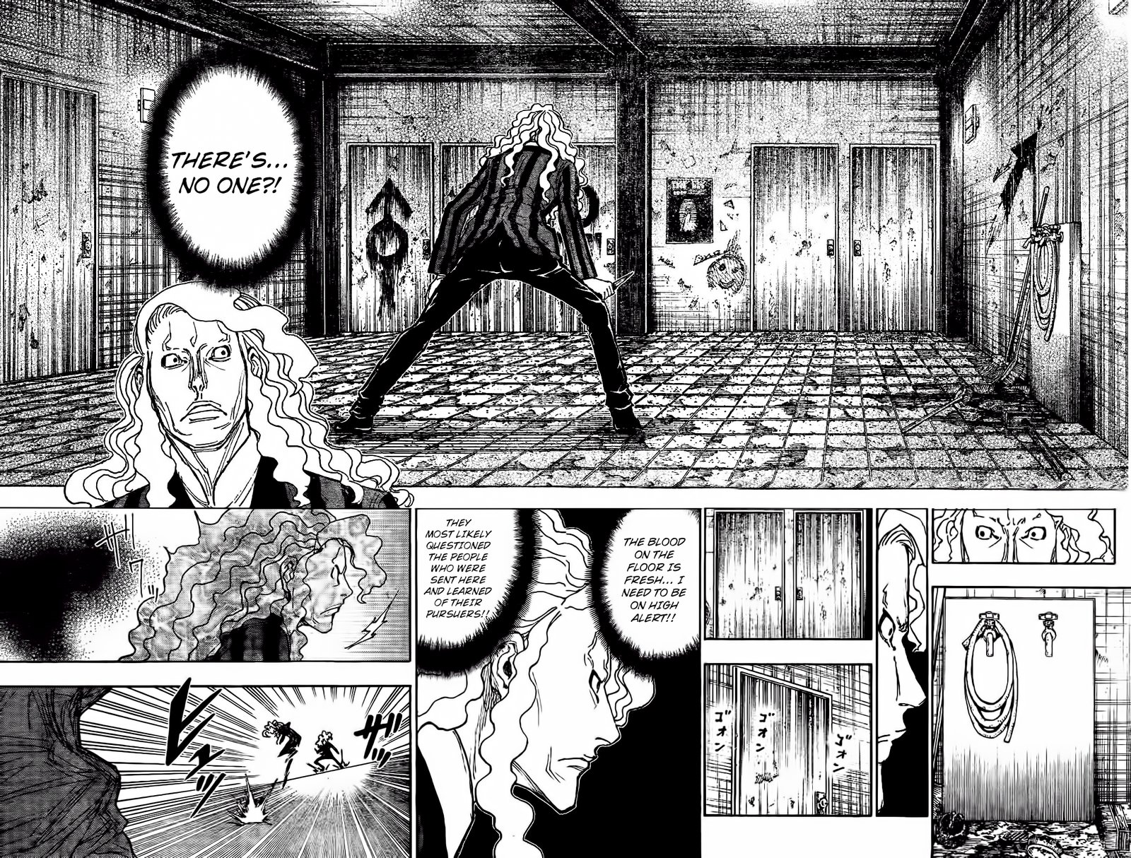 Hunter X Hunter Chapter 398 page 12 - Chapter 398: Search