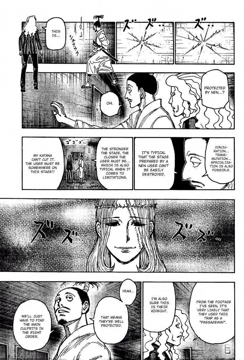 Hunter X Hunter Chapter 398 page 16 - Chapter 398: Search