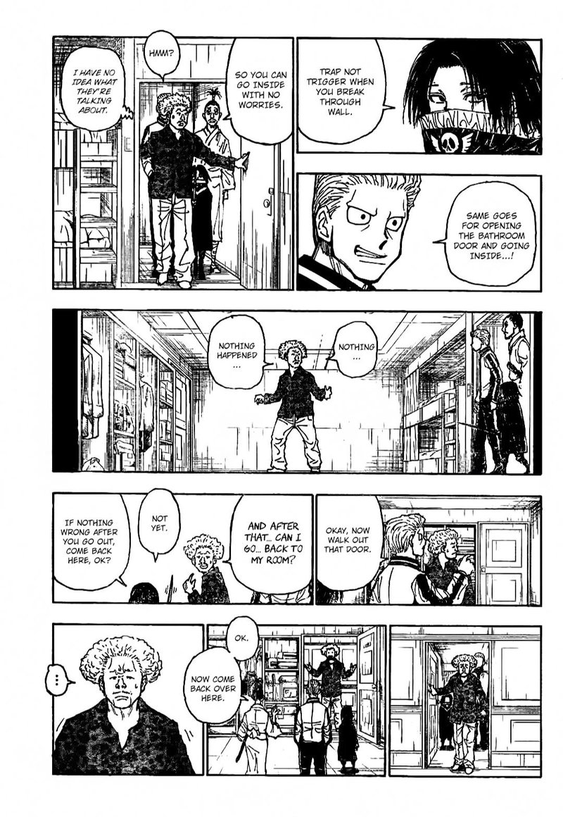 Hunter X Hunter Chapter 398 page 3 - Chapter 398: Search