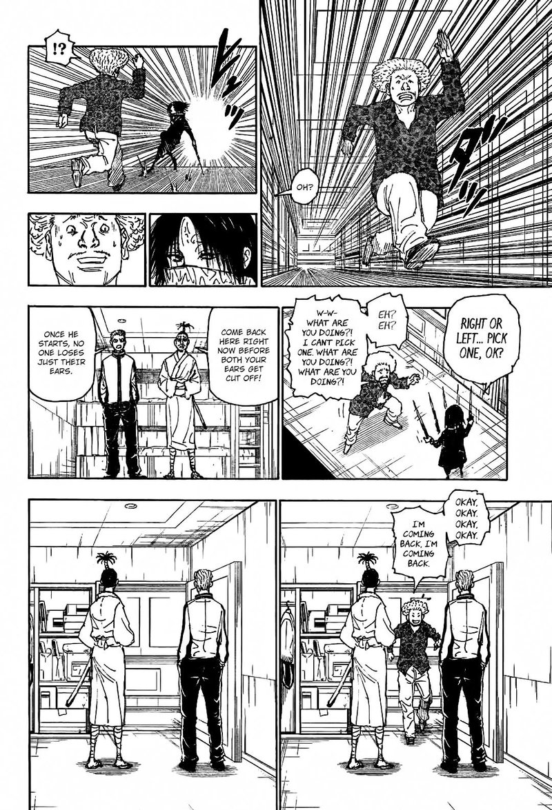 Hunter X Hunter Chapter 398 page 4 - Chapter 398: Search
