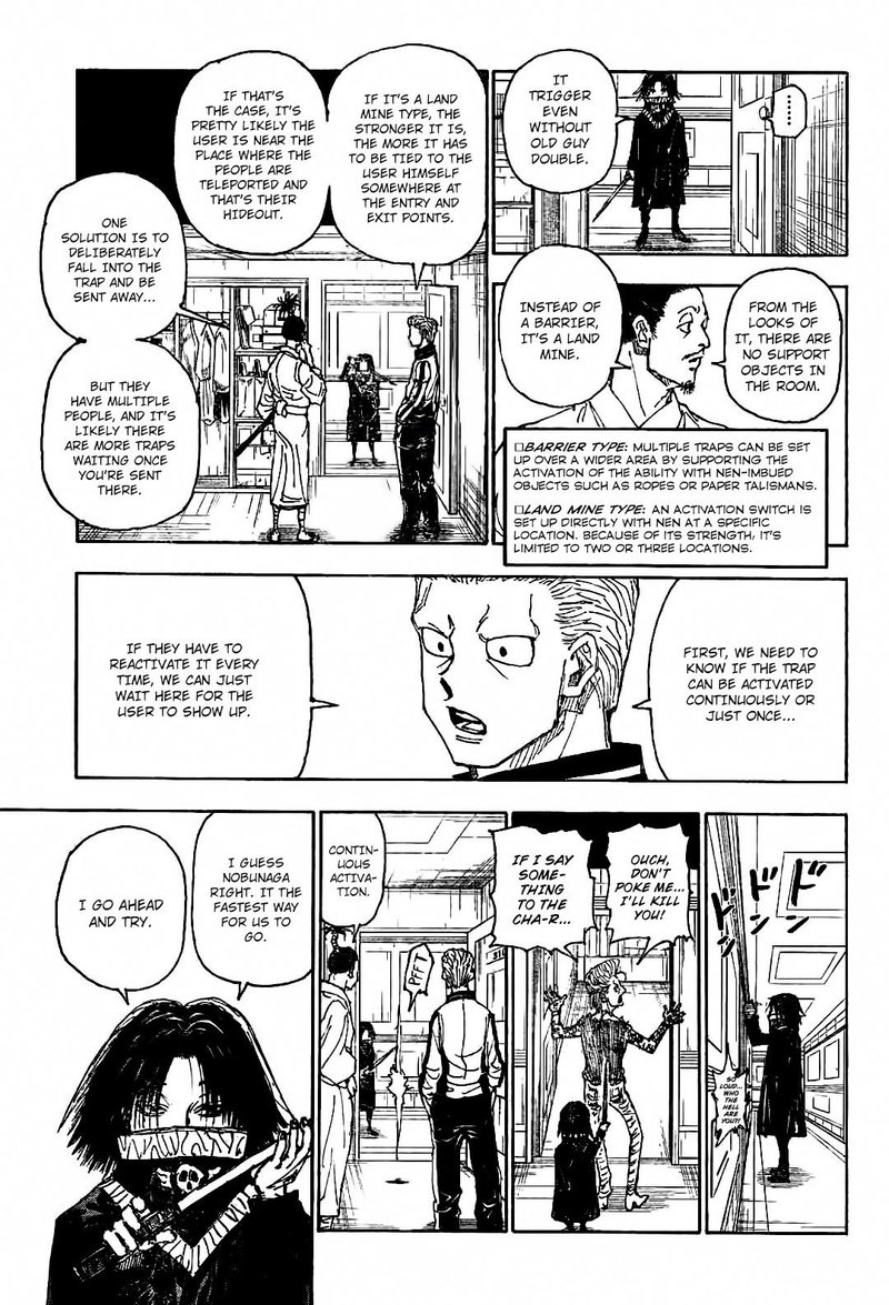 Hunter X Hunter Chapter 398 page 5 - Chapter 398: Search