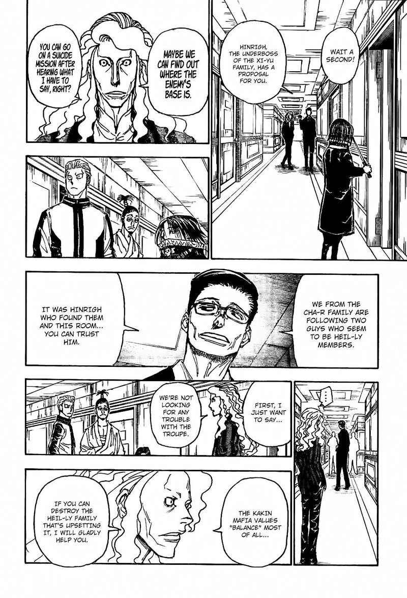 Hunter X Hunter Chapter 398 page 6 - Chapter 398: Search