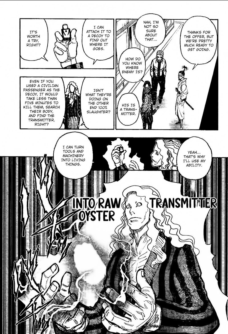 Hunter X Hunter Chapter 398 page 7 - Chapter 398: Search