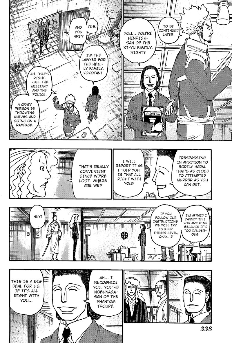 Hunter X Hunter Chapter 399 page 10 - Chapter 399: Expulsion