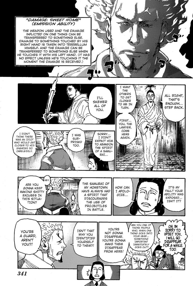 Hunter X Hunter Chapter 399 page 13 - Chapter 399: Expulsion