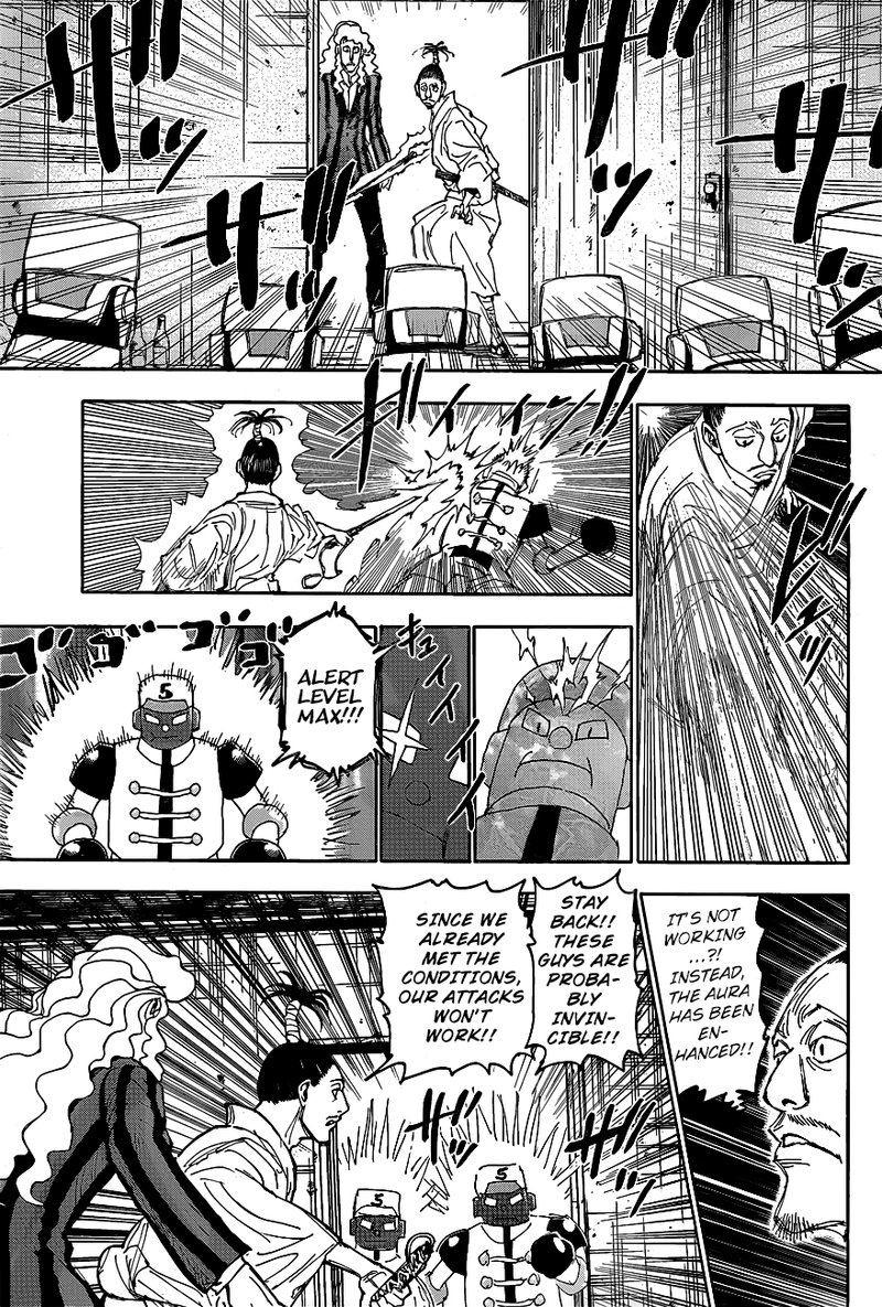 Hunter X Hunter Chapter 399 page 15 - Chapter 399: Expulsion