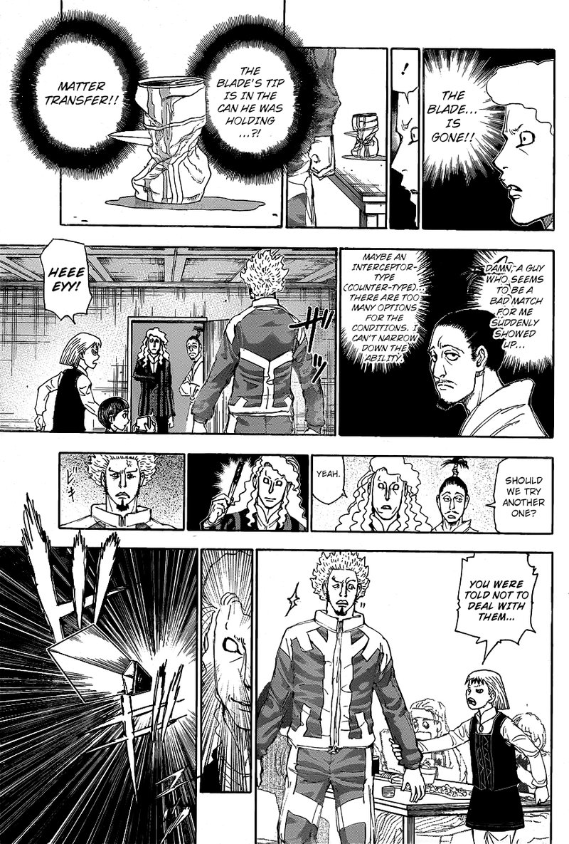 Hunter X Hunter Chapter 399 page 7 - Chapter 399: Expulsion
