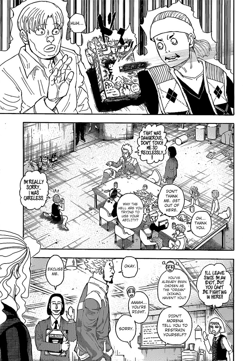Hunter X Hunter Chapter 399 page 9 - Chapter 399: Expulsion