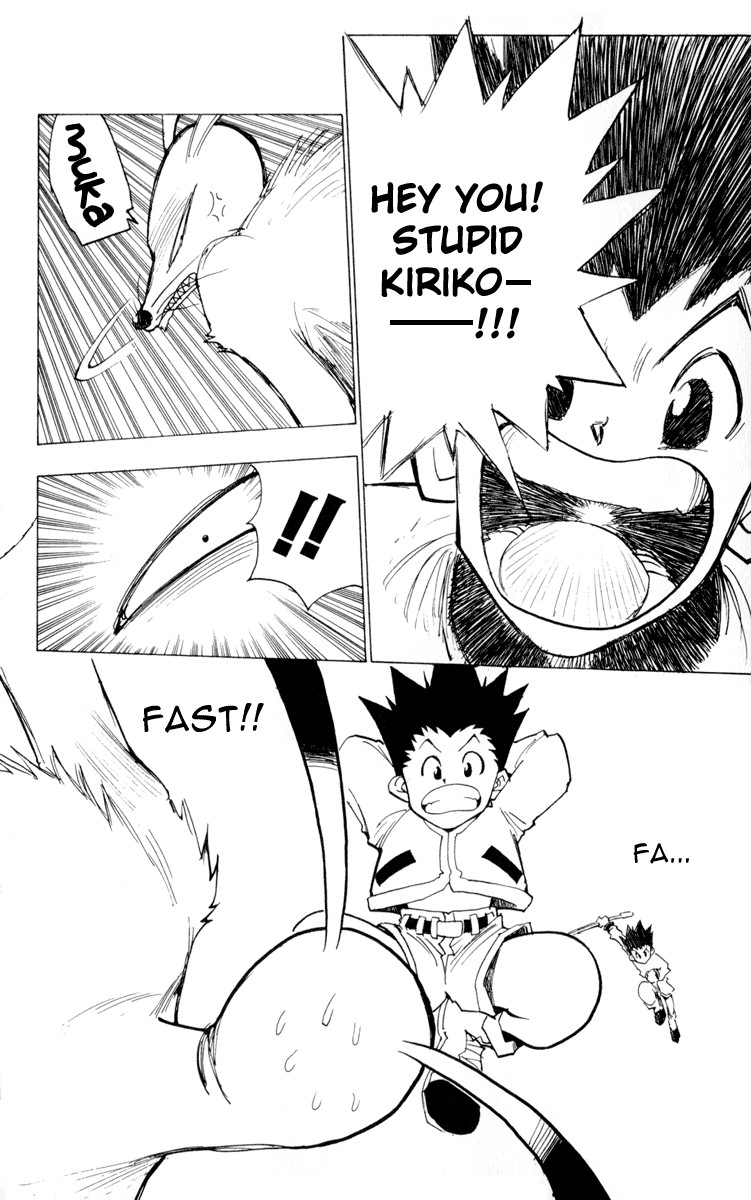 Hunter X Hunter Chapter 4 page 10 - Chapter 4: Kiriko: Wicked Magical Vulpes
