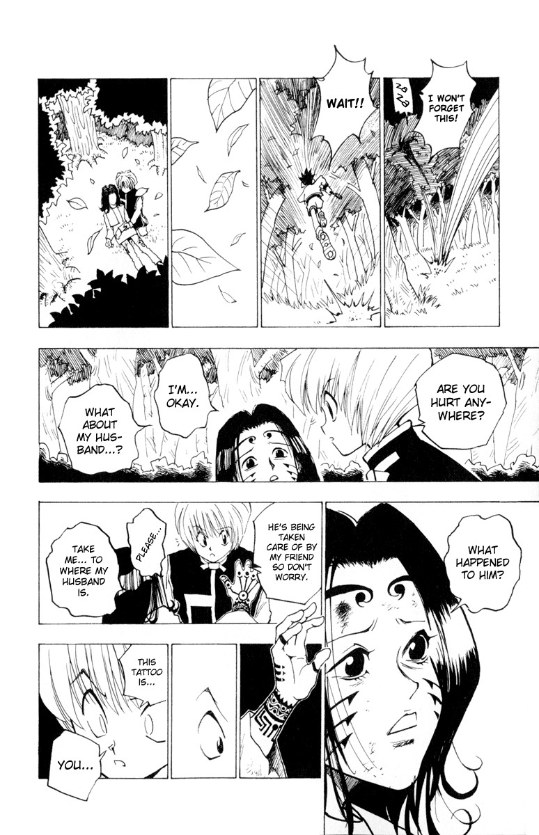 Hunter X Hunter Chapter 4 page 12 - Chapter 4: Kiriko: Wicked Magical Vulpes