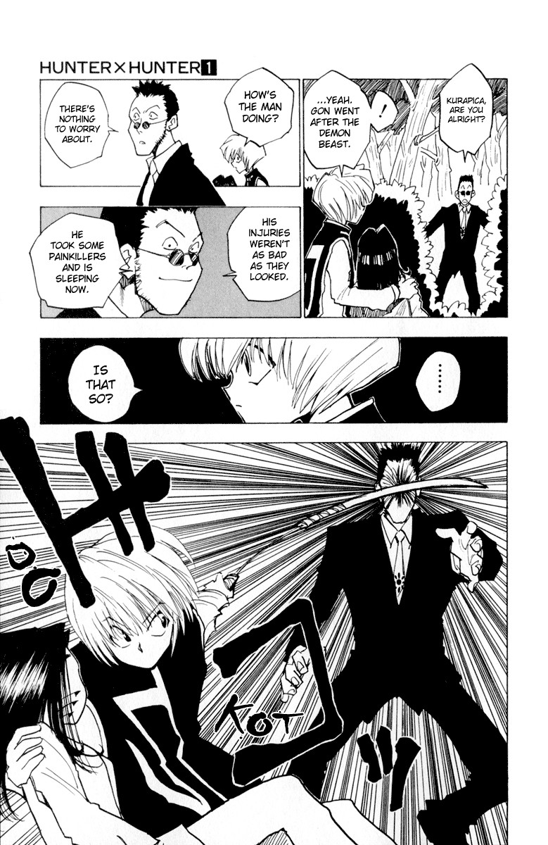 Hunter X Hunter Chapter 4 page 13 - Chapter 4: Kiriko: Wicked Magical Vulpes