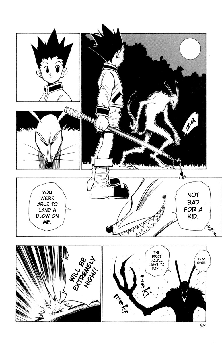 Hunter X Hunter Chapter 4 page 16 - Chapter 4: Kiriko: Wicked Magical Vulpes