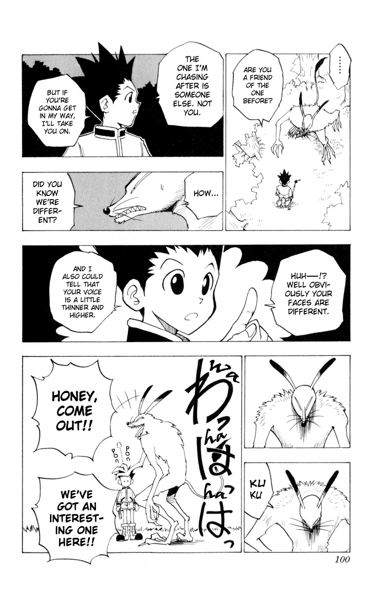 Hunter X Hunter Chapter 4 page 18 - Chapter 4: Kiriko: Wicked Magical Vulpes