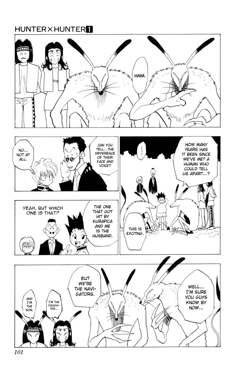 Hunter X Hunter Chapter 4 page 19 - Chapter 4: Kiriko: Wicked Magical Vulpes
