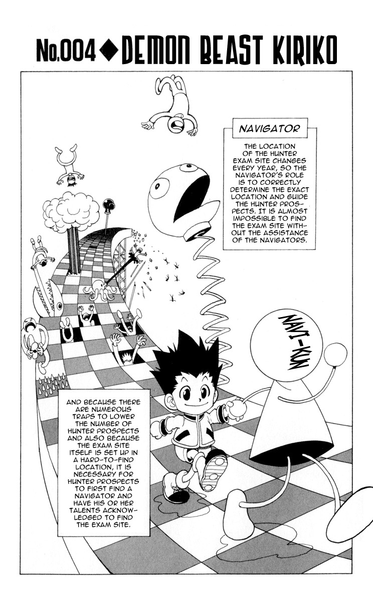 Hunter X Hunter Chapter 4 page 2 - Chapter 4: Kiriko: Wicked Magical Vulpes
