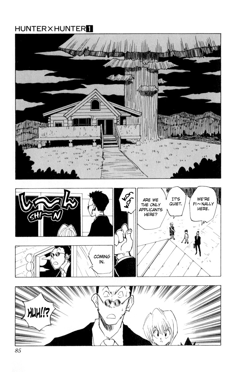 Hunter X Hunter Chapter 4 page 3 - Chapter 4: Kiriko: Wicked Magical Vulpes