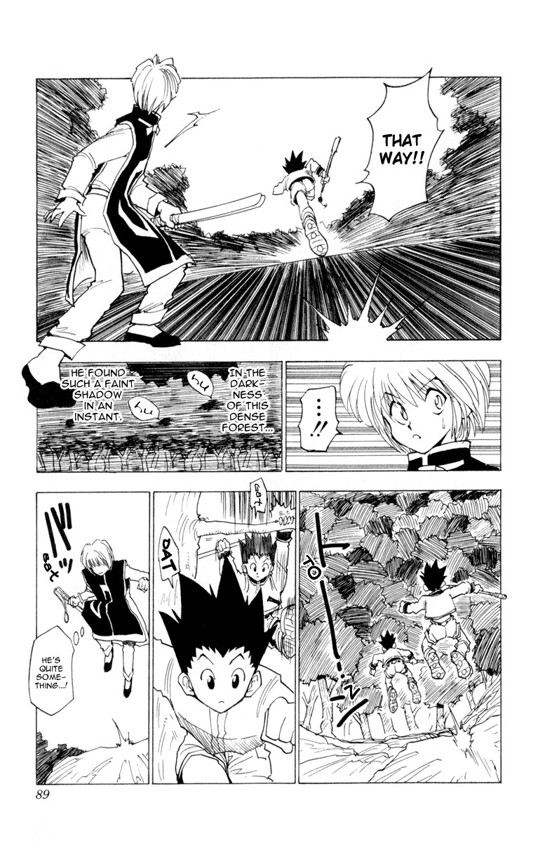 Hunter X Hunter Chapter 4 page 7 - Chapter 4: Kiriko: Wicked Magical Vulpes