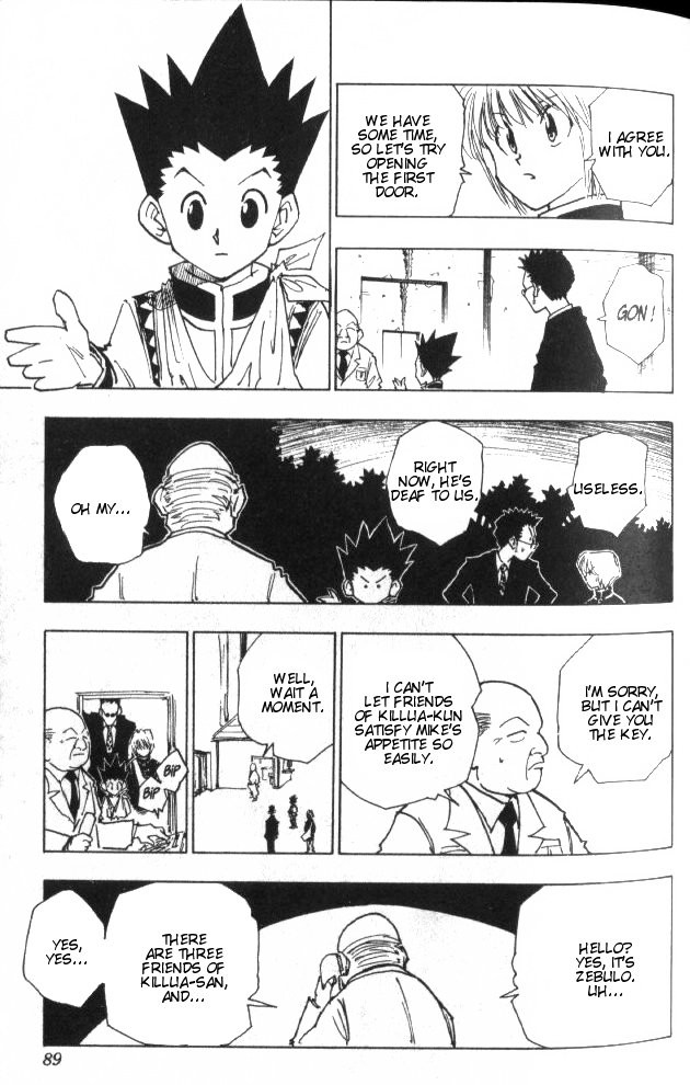 Hunter X Hunter Chapter 40 page 4 - Chapter 40: The Zoldycks: Part 1