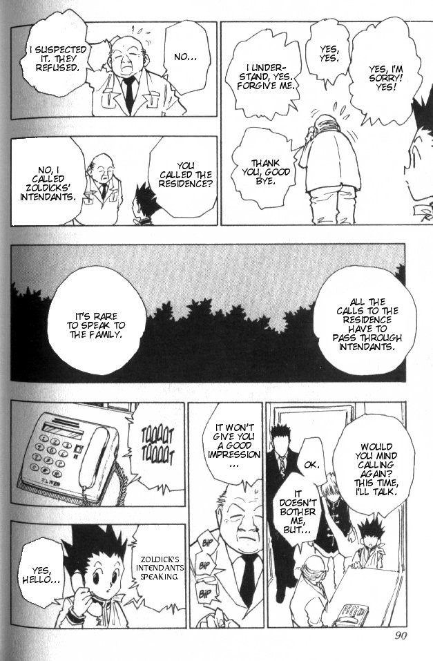 Hunter X Hunter Chapter 40 page 5 - Chapter 40: The Zoldycks: Part 1