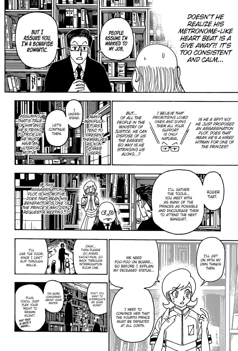 Hunter X Hunter Chapter 400 page 10 - Chapter 400: Secrecy