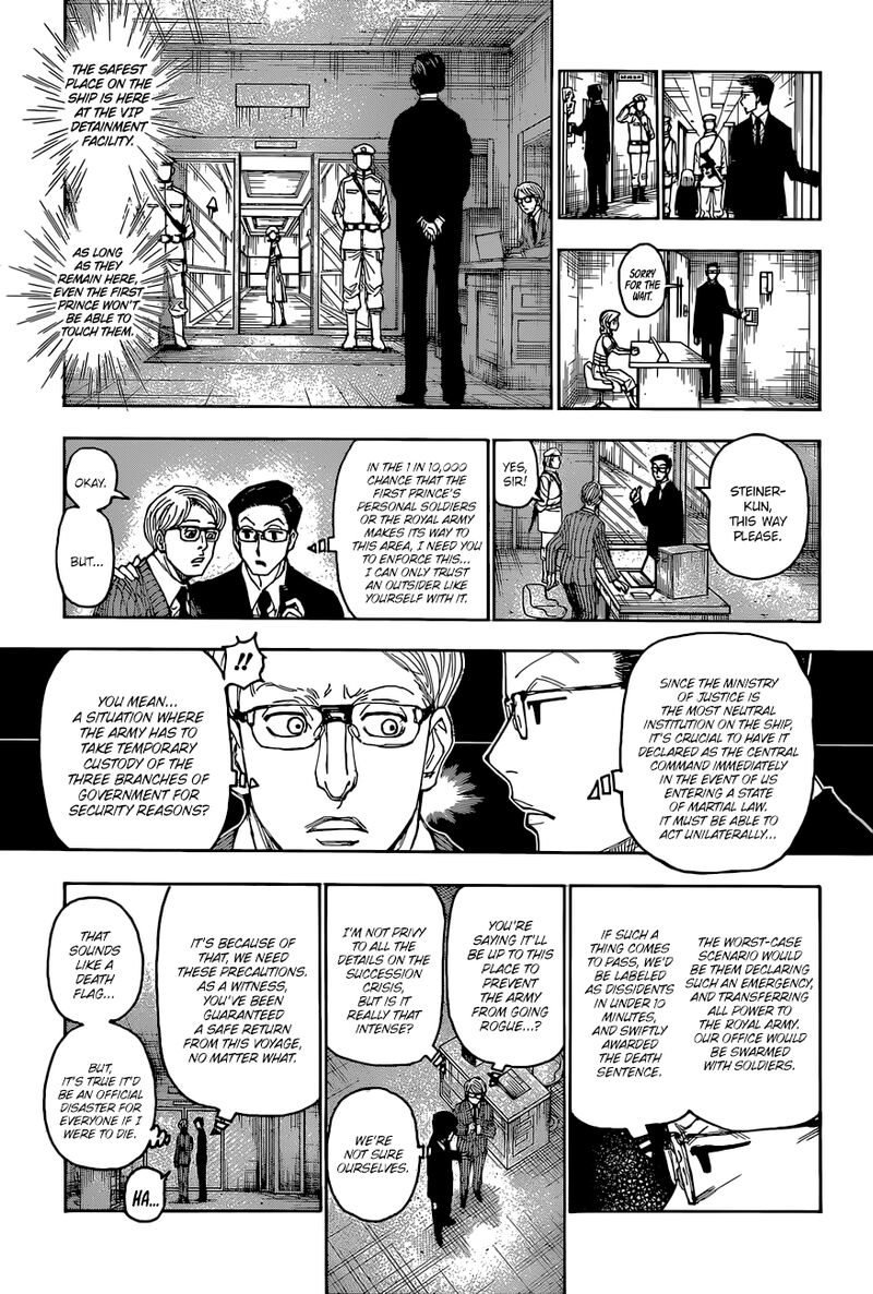 Hunter X Hunter Chapter 400 page 11 - Chapter 400: Secrecy