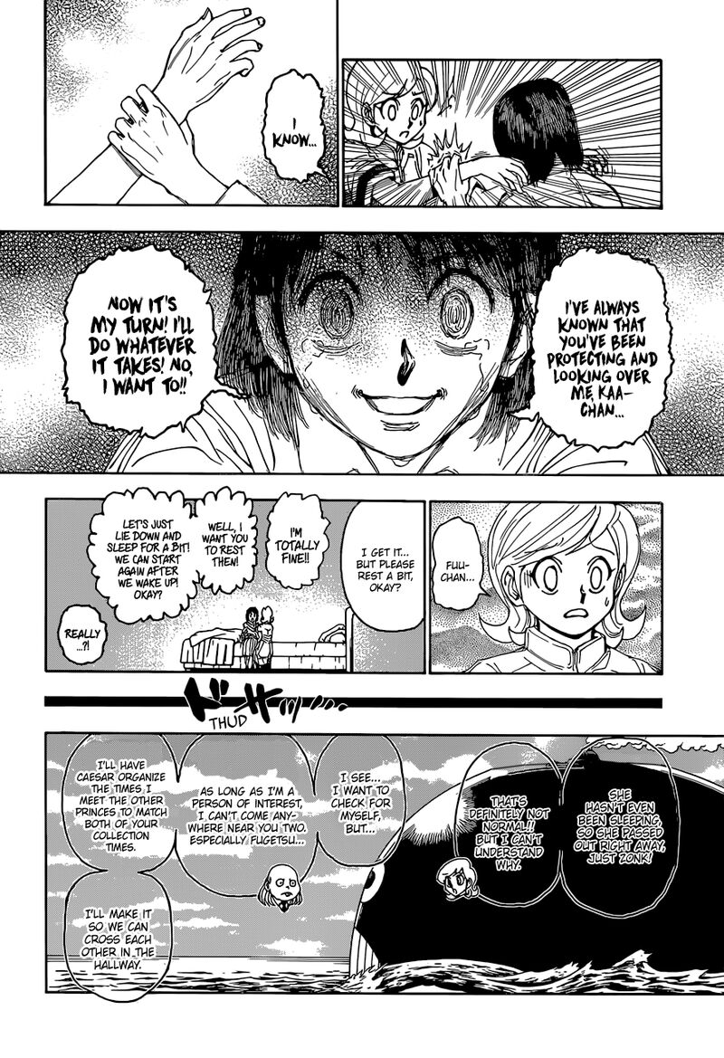 Hunter X Hunter Chapter 400 page 14 - Chapter 400: Secrecy