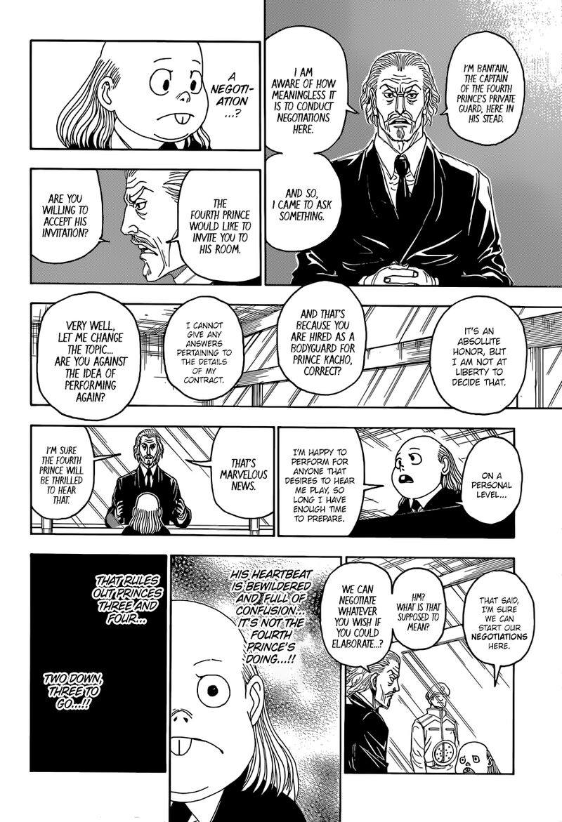 Hunter X Hunter Chapter 400 page 18 - Chapter 400: Secrecy