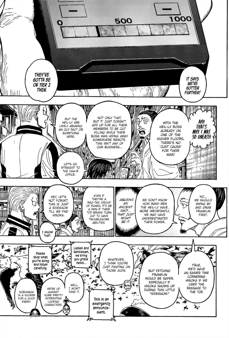 Hunter X Hunter Chapter 400 page 3 - Chapter 400: Secrecy