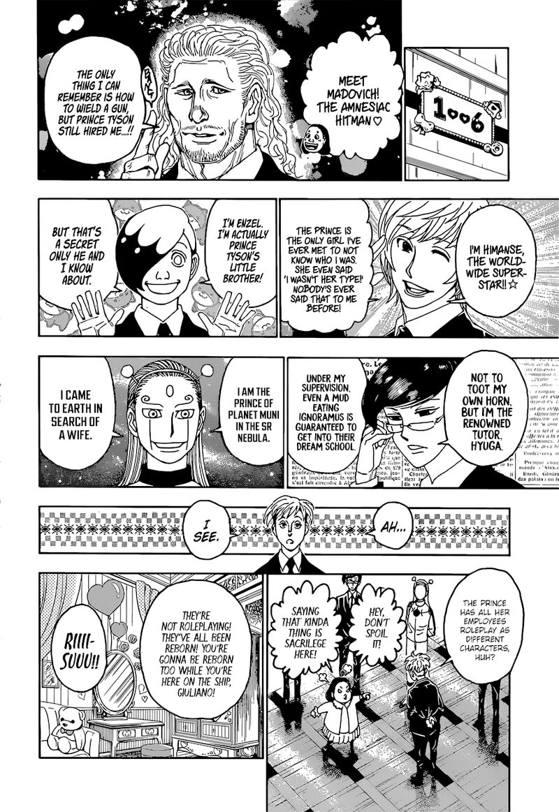 Hunter X Hunter Chapter 400 page 4 - Chapter 400: Secrecy
