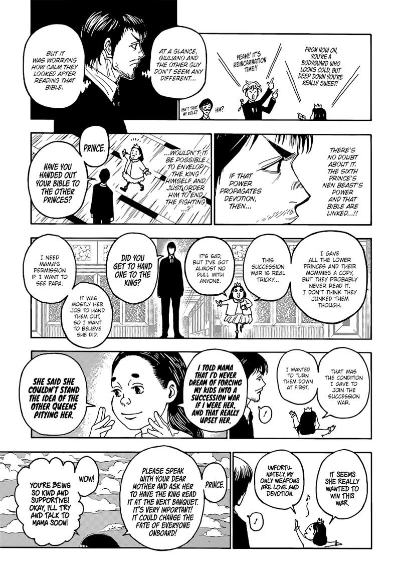 Hunter X Hunter Chapter 400 page 5 - Chapter 400: Secrecy
