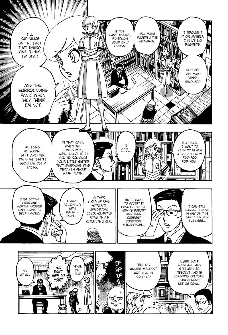 Hunter X Hunter Chapter 400 page 7 - Chapter 400: Secrecy