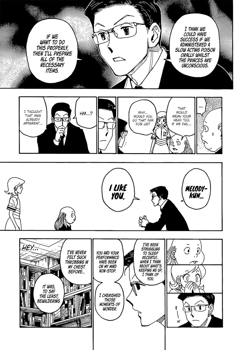 Hunter X Hunter Chapter 400 page 9 - Chapter 400: Secrecy