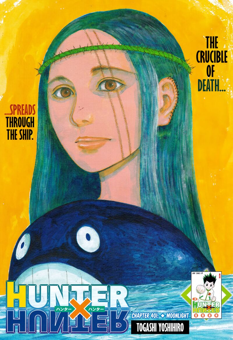 Hunter X Hunter Chapter 401 page 1 - Chapter 401: Moonlight