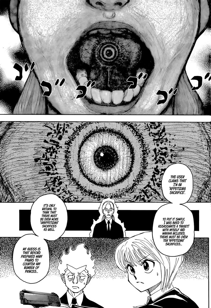 Hunter X Hunter Chapter 401 page 10 - Chapter 401: Moonlight