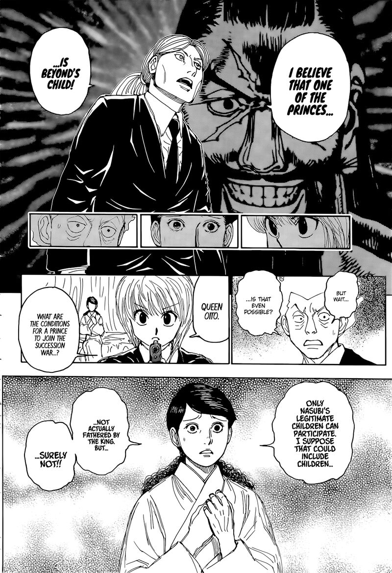 Hunter X Hunter Chapter 401 page 13 - Chapter 401: Moonlight