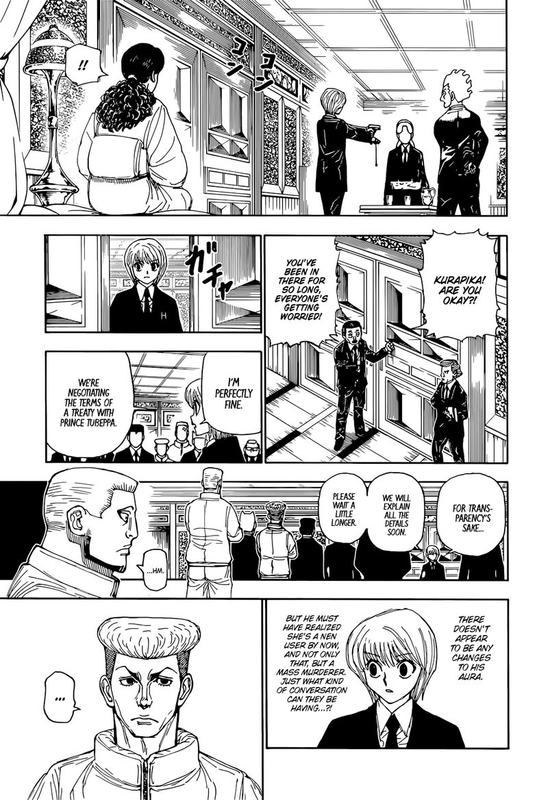 Hunter X Hunter Chapter 401 page 14 - Chapter 401: Moonlight